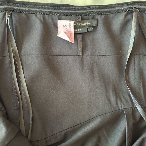 BCBG MAXAZRIA Black Strapless Dress Size 2 - Picture 5 of 8